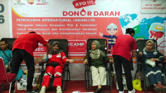 Luar Biasa! SKK Migas PetroChina Kumpulkan Ratusan Kantong Darah dalam Aksi Rutin Setahun 8 Kali